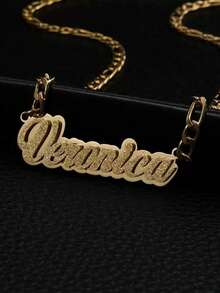 1 chiếc dây chuyền hai lớp bằng thép không gỉ tùy chỉnh - Dây chuyền NK, Quà tặng Ngày của Mẹ, Ngày của Cha, Sinh nhật, Lễ hội âm nhạc, Quà tặng cá nhân hóa, Phụ kiện ngày lễ, Trang sức thủ công chất lượng cao, Quà tặng ngày lễ hoàn hảo - Nhiều màu - Xem 8