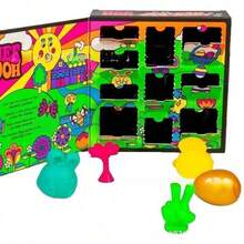 Easter Gift  ADvent Calendar 24 Day Surprise, Colorful Sensory Toy Gift Box, Stress Relieving Toys Suitable For Children Aged 3 And Above, Perfect Birthday And Holiday Gifts - A - Xem 3