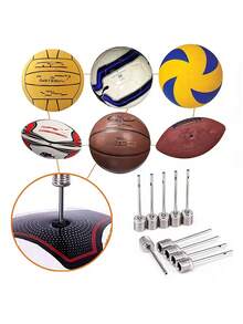 5pcs Metal Air Pump Needles, Universal For Sports Balls Inflation, Suitable For Football, Basketball, Volleyball - Air Needle - View 8