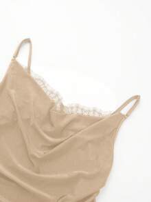 Parara Maternity Sexy Camisole, Fashionable Spaghetti Strap Design, Versatile For Layering Or Standalone Wear, Suitable For Summer And Winter - Apricot - View 7