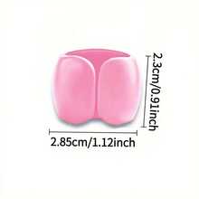 10pcs Pink Wire Winding Clips, Data Cable & Earphone Organizer, Versatile Home & Office Accessories - Baby Pink - View 3