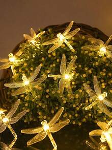 1 conjunto de luzes solares em formato de borboleta, com LEDs 3D em formato de borboleta, iluminação com gradiente multicolorido, à prova d'água, ideal para decoração de jardins, feriados, casamentos, acampamentos e festas. - Multicolorido - Ver 12