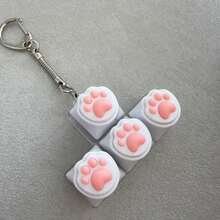 多键便携式键盘点击器钥匙扣，成人专注放松减压桌面玩具，理想礼物 - 多色 - 查看 5