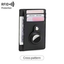 CHARM INFINITE RFID Blocking Anti-Theft Card Holder With Tracker Case Anti-Lost Location Protective Cover Lightweight Portable Coin Purse - Multicolor - View 10
