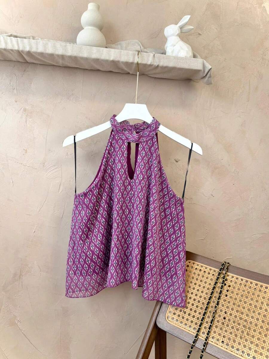 Women T-Shirts - 紫羅蘭色 - 查看 1