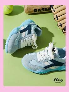 1 đôi giày thể thao trẻ em hợp tác chính thức với Disney, thích hợp cho mặc hàng ngày, lễ hội, thể thao và các hoạt động ngoài trời, thoải mái, chống trơn trượt, bền, thoáng khí (Giày thể thao bé trai, giày trượt ván bé trai, giày thể thao trẻ em, giày thể thao bé gái, giày trượt ván bé gái) - Màu xanh lam - Xem 6