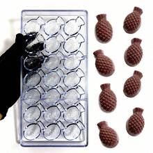 34pcs Chocolate Mold Set With 100pcs Chocolate Lollipop Sticks, Home Kitchen Chocolate Candy Baking Tools, Pastry Making Supplies - Clear - View 14