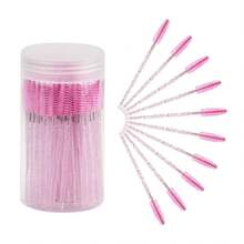 Bộ 10/50/100 cọ chuốt mi dùng một lần, cọ chuốt mascara, dụng cụ trang điểm dùng cho nối mi và kẻ lông mày kèm hộp đựng. - Nhiều màu - Xem 10