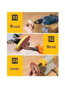 Bộ 50-100 đĩa mài 2 inch/50mm, độ nhám 60-2000, thích hợp cho phụ kiện dụng cụ xoay. - Nhiều màu - Xem 6