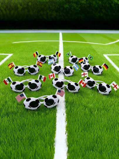 2 chiếc ly cổ vũ World Cup 2026, ly in hình quốc kỳ.