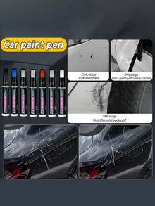 Car Paint Scratch Repair Pen, Car Paint Scratch Repair Pen, Repair Minor Car Scratches With One Pen, Easy Operation, Quick And Convenient, Car Detailing Tool (Random Shipment Of New And Old Versions), Auto Parts - Multicolor - View 5