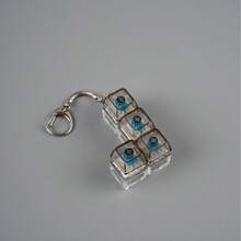 Móc khóa đồ chơi ngón tay hình phím cơ trong suốt bằng nhựa PC - Đồ chơi giảm áp lực với âm thanh click rõ ràng, quà tặng sáng tạo cho lễ Phục sinh, Halloween, Giáng sinh, sinh nhật và các bữa tiệc. Móc khóa đồ chơi ngón tay hình phím cơ trong suốt bằng nhựa PC - Đồ chơi giảm áp lực với âm thanh click rõ ràng, quà tặng độc đáo cho các ngày lễ, sinh nhật và tiệc tùng. - Xem 12