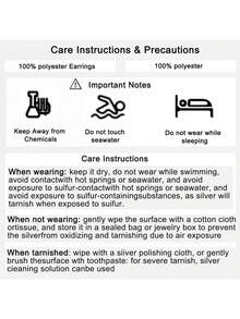 imoli 一对波西米亚风涤纶拉菲草3D玫瑰花耳环,小众礼物,适合女性海滩度假 - 彩色 - 查看 12