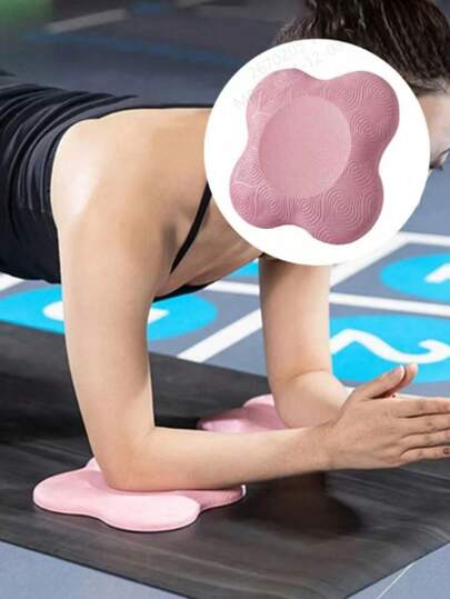 1 Set Thick Yoga Knee Pads, Cushion Knee, Elbow, Wrist And Head Pressure For Yoga And Pilates Kneeling Poses