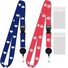 Bộ 2 chiếc kẹp thẻ rút gọn, dây đeo thẻ chìa khóa chống nước, vật dụng cần thiết khi đi du lịch và du thuyền. - Sự kết hợp nhiều màu sắc - Xem 4