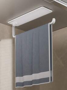 2/1 Set Bathroom Tissue Paper Holder, Toilet Paper Rack, Tissue Box, Toilet Paper Storage Rack, Paper Towel Holder, Bathroom Organizer, No Drilling Required, Also Suitable For Towel, Cling Film, Clothes Rack Storage - Multicolor - View 10