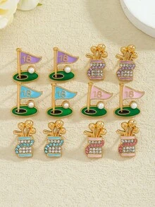 Anting Pejantan - anting olahraga bola - View 16