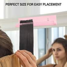 AliLeader 假发片架 假发片挂钩 发片固定器 编发架 带2个吸盘，设计用于牢固地固定超宽发片，包括光环式发片、手工编织发片、珠饰发片和整束发片。 - 1PC - 查看 8