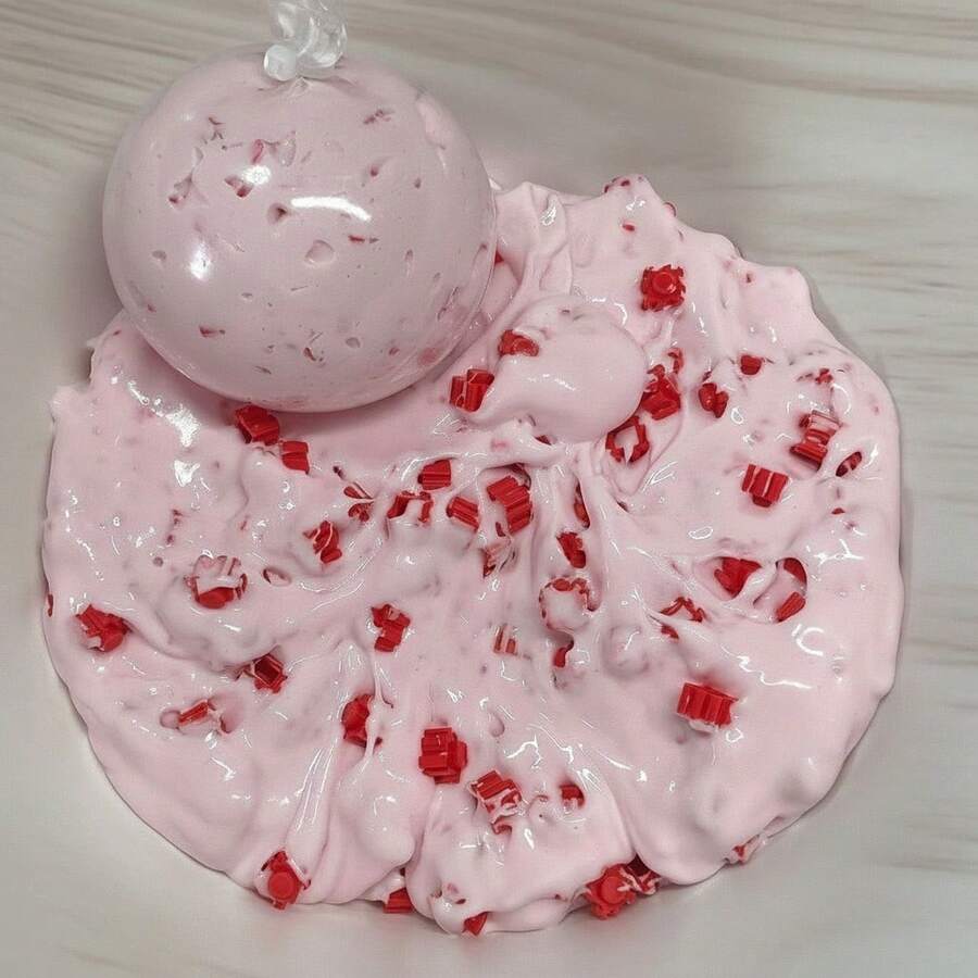 Butter Texture Handmade Squishy Ball - Popping Bubble Fidget Toy, Stress Relief Decompression Gadget, High Aesthetic Silent Pop Sensory Toy For Anxiety & Focus - Nhiều màu - Xem 1