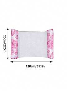 1/2pcs Inflatable Floating Bed, Foldable Maple Leaf Floating Mat, Swimming Pool Hammock, Inflatable Floating Lounger, Swimming Accessories, Water Relaxation Floating Mat - Multicolor - View 9