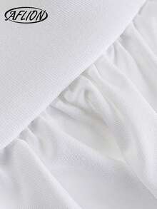 Chân váy mini cạp cao dáng phồng mới cho nữ mùa xuân/hè - Thích hợp cho ngày Valentine. - trắng - Xem 6