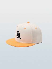 1pc Adjustable Outdoor LA Embroidered Hip Hop Baseball Cap, Suitable For Hiking, Climbing, Travel And Outdoor Sports,Beach,Holiday - Baseball Cap - View 10