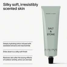 Salt &Amp; Stone Body Lotion For Women &Amp; Men | Bergamot &Amp; Hinoki | Hydrates, Nourishes &Amp; Softens Skin | Restores Dry Skin | Fast-Absorbing | Cruelty-Free &Amp; Vegan | 3.4 Fl Oz - ColorA - 查看 4