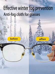 100pcs Anti-Fog Lens Wipes, Disposable Glasses Cloths, Quick-Drying Lens Wipes, Suitable For Swimming/Ski Goggles, Camera/Phone/Computer Screens/Bulb Cleaning, Suitable For Home/Travel, Convenient Single Packaging - Multicolor - View 3