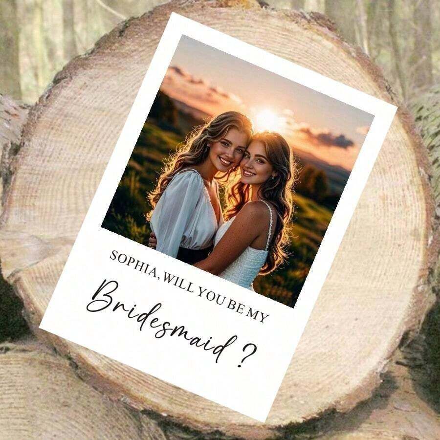 Thiệp ảnh theo yêu cầu, Thiệp sinh nhật cá nhân hóa, Thiệp kỷ niệm, Thiệp tình yêu dành cho bạn trai/bạn gái, Tự thiết kế thiệp ảnh sinh nhật, Thiệp ảnh kỷ niệm bạn thân. - Mảnh duy nhất - Xem 1