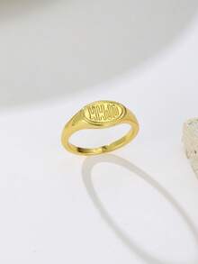 1 chiếc nhẫn nam phong cách Hip-Hop chữ HHJD, trang sức nhẫn tinh tế và tối giản, quà tặng trang sức dịp lễ. - nhẫn - Xem 7