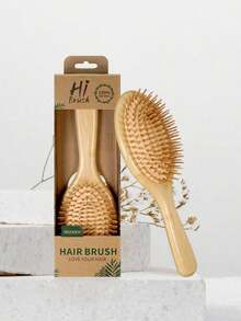 1 Pc Large Air Cushion Bamboo Comb With Box,Bamboo Paddle Hair Brush With Handle, Natural Bamboo Comb ,Paddle Detangling Hairbrush, Suit For Women Men And Kids ,Portable Detangler Haircomb For Massaging Scalp,Thin/Curly/Dry Hair,Brush,Hair Brushes,Edge Brush,Brush Hair,Hair Comb,Comb Hair,Detangling Brush,Ball Brush,Mini Hair Brush,Hair Brush Set,Wooden Comb,Hair Brush, Brush, Comb, Slick Back Brush, Hairbrush, Edge Brush, Brush Hair, Hair Comb, Hair Brush Set, Comb Hair, Mini Hair Brush, Detangling Brush, Hair Brushes, Hair Products, Hair Tools, Hair Stuff, Hair Care, Curly Hair Brush, Barber, Barber Accessories, Hairdressing Equipment,Travel Essentials,Hairstyle,Hairdressing - 杏色 - 查看 7