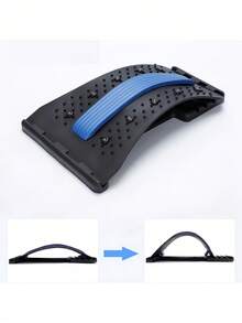 4-Level Adjustable Yoga Back Stretcher Featuring Lumbar For Yoga Waist Exercises Lumbar Support Plate With Massage Function For Upper And Lower Back Office Car Home Use Gym Accessories For Women Exercise Pilates Work Out Equipment For Home - Multicolor - View 7