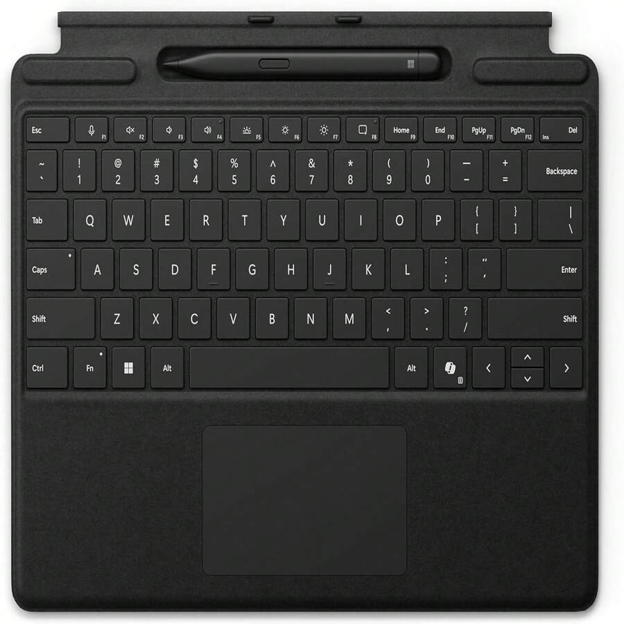 Microsoft Surface Pro Keyboard And Slim Pen 2 For Pro Copilot+ 11th Edition, Black - 查看 1