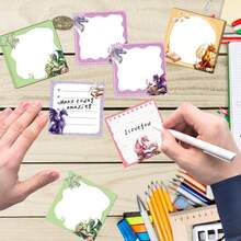2/4/8-Pack Dragon-Themed Sticky Notes Gift, Adorable Dragon Pattern Notepad 7.62x7.62cm, Perfect For Students & Colleagues, Fun Self-Adhesive Notes, Office & Study Supplies, Unisex - one-size - View 5