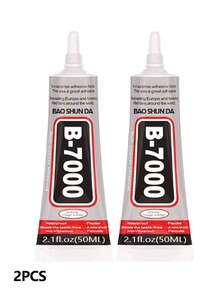 Keo dán đá B-7000, 15/25/50/110ML (3.7 Fl Oz), Keo dán trong suốt siêu chắc, chất lượng cao dùng trong chế tác trang sức, chống thấm nước, dẻo dai, thích hợp cho vải, điện thoại, làm trang sức. - Keo B7000 - Xem 21