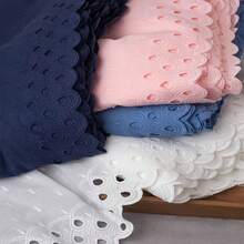 1米镂空刺绣蕾丝缝纫装饰，15厘米手工布料饰边，适用于服装、裙子DIY、连衣裙装饰、婚纱DIY、桌布装饰、家居装饰和初学者缝纫。 - 多色 - 查看 2