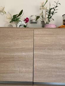 High-Quality Wood Grain Wallpaper, Covers Defects On Old Furniture, Attractive And Durable, Made With High-Quality Adhesive, Self-Adhesive And Removable Door Renovation Film - Pu Mu - View 4