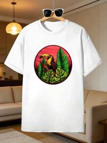 Camisetas para hombres de talla grande - Blanco - Ver 2