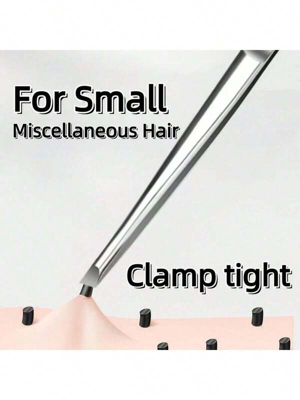 Bộ 3 nhíp/1 nhíp chất lượng cao bằng thép không gỉ, nhíp tẩy lông mặt, nhíp nhổ lông cứng, nhíp tỉa lông mày góc cạnh, dụng cụ chăm sóc da mặt.