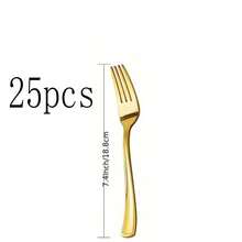 10/20/30/50/100 piezas Vajilla de papel dorado, platos para ensalada, platos de postre, platos desechables para fiestas, disponibles en tamaños de 7 pulgadas y 9 pulgadas, fácil de limpiar, adecuado para pasteles, postres, ensaladas, hamburguesas, sándwiches, aperitivos, frutas, fiestas de cumpleaños, bodas, campamentos al aire libre, Año Nuevo, Día de San Valentín - Dorado - Ver 34