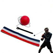 Head-Mounted Boxing Reaction Target, Muay Thai Dodging Training Equipment For Home Use, Speed Ball Hand Target Reaction Trainer, Portable Fitness Boxing Speed Ball - Punching Speedball - View 6