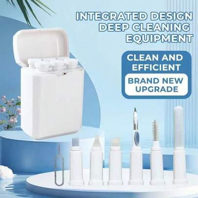 Organizador de herramientas de limpieza de pantalla - 1 pieza Estuche de almacenamiento portátil para suministros de limpieza de teléfonos, portátiles y tabletas, soporte compacto para paños de microfibra y toallitas de limpieza, regalo perfecto para cumpleaños, San Valentín, inauguración de la casa y Navidad, ideal para el Día del Padre y regalos de aniversario, diseño duradero y fácil de limpiar