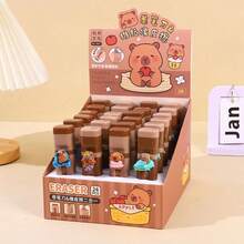 Gọt bút chì hoạt hình, tẩy kéo đẩy, tẩy đa năng hình chuột lang nước, gọt bút chì, văn phòng phẩm cho năm học mới. - A - Xem 8