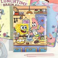 SpongeBob SquarePants 1 buah buku catatan bertema, cocok sebagai suvenir pesta. Ini adalah buku catatan yang menyenangkan, sempurna untuk perayaan ulang tahun dan dekorasi kantor. Buku catatan ini menggemaskan dan merupakan buku harian kantor bertema kartun, cocok untuk pelajar dan penggunaan di kantor. Cocok sebagai hadiah ulang tahun dan hadiah yang sangat baik untuk pelajar (gaya acak). - buku catatan - View 9
