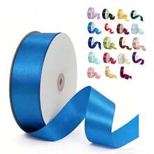 Satin Ribbon 4cm X 91m, Multicolor For Crafts - View 1