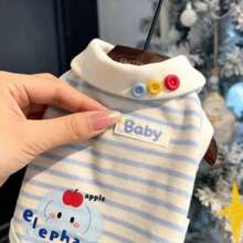 Áo khoác nhẹ cho chó/mèo, chống rụng lông, dành cho thú cưng nhỏ/vừa, mùa xuân/hè/thu. - Nhiều màu - Xem 4