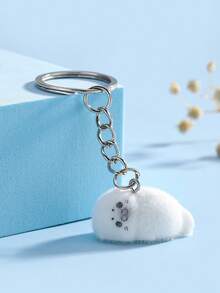 Móc khóa hình hải cẩu nhỏ bằng nhựa hoạt hình dễ thương, Mặt dây chuyền túi xách/điện thoại/móc khóa hình động vật hoạt hình tinh tế đáng yêu, Phụ kiện túi quà tặng tiệc tùng, Phụ kiện túi xách phong cách Goth Y2k, Dây đeo có ngăn đựng thẻ ID, Phụ kiện túi xách - Nhiều màu - Xem 5