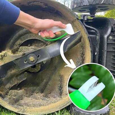 1-Pack Knife Sharpener, Manual Knife Sharpening Tool, Suitable For Pocket Knives, Axes, And Machetes - Repair And Maintain Kitchen Knives,(Not Suitable For Ceramic Knives, Serrated Knives)