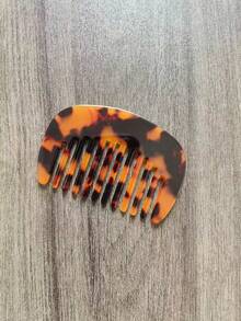 New Acetate Hair Comb, French Style Portable Fashion Marble Texture Hair Brush - Multicolor - View 12