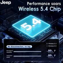 Jeep Tai nghe không dây TWS  với tính năng khử tiếng ồn chủ động, âm bass mạnh mẽ, thời lượng pin cực dài, thoải mái khi đeo, hỗ trợ sạc ngược, cách âm tốt và tích hợp chức năng cảm ứng. - Xem 6